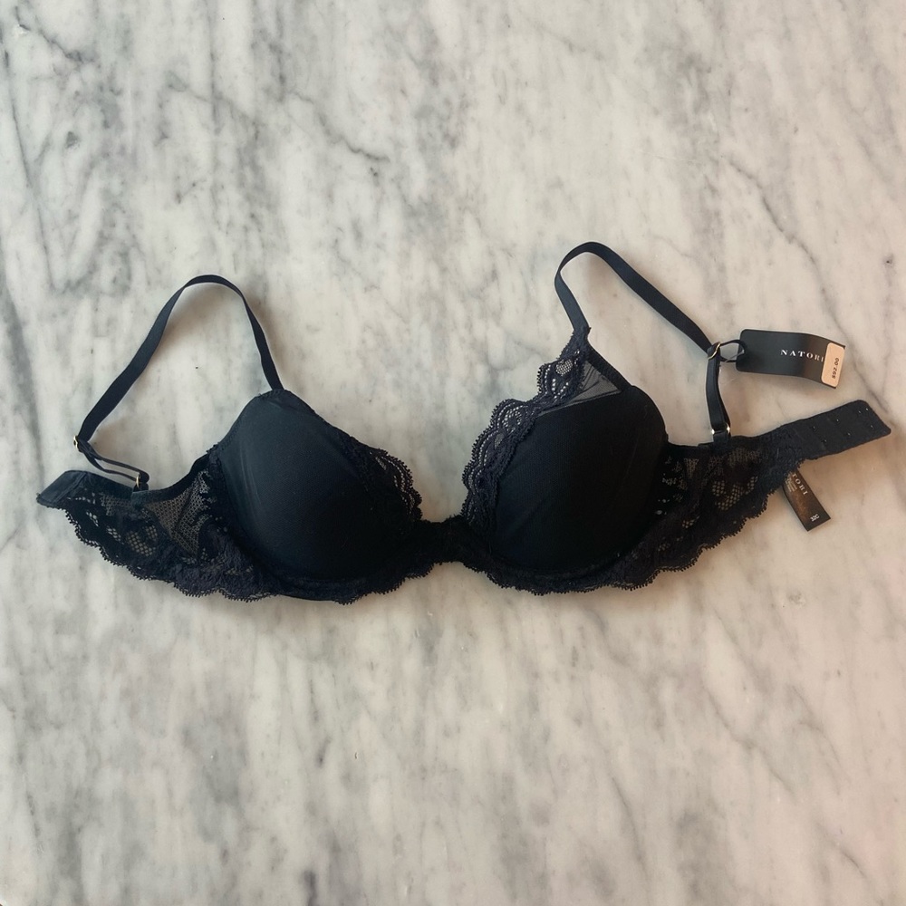 Black Natori Bra